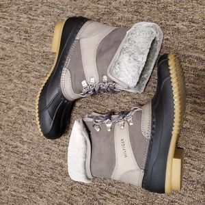 Tommy Hilfiger fur lined winter boots